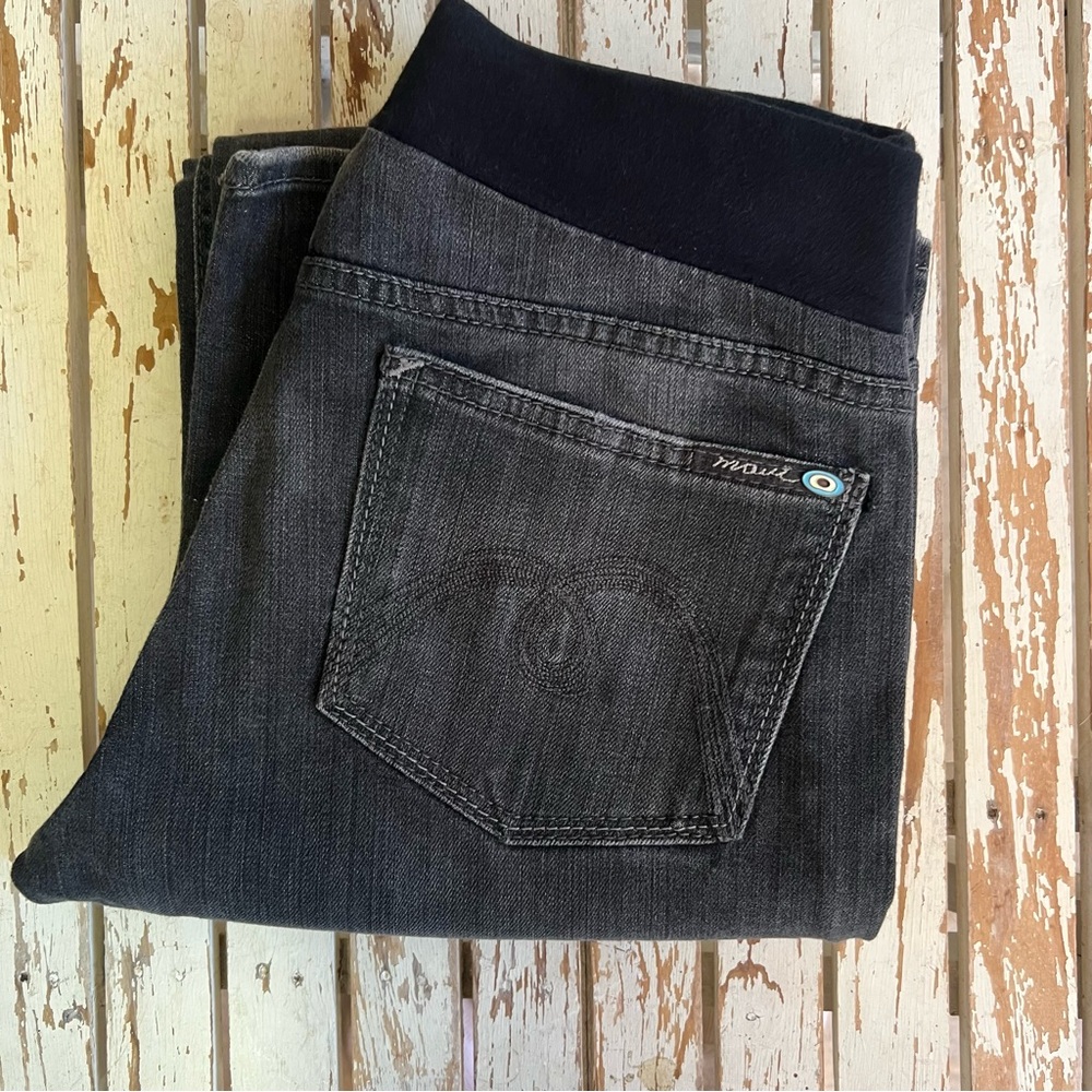 Mavi black maternity jeans